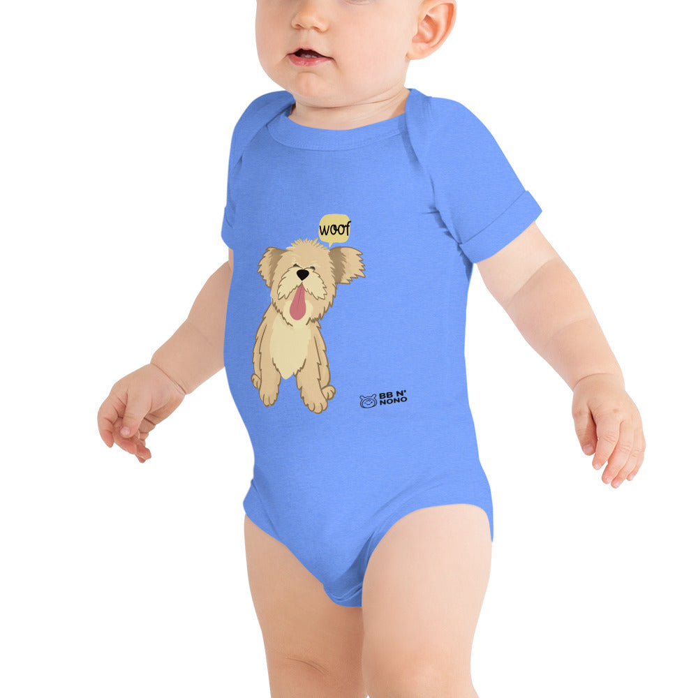 Woof v1 - Baby short sleeve one piece