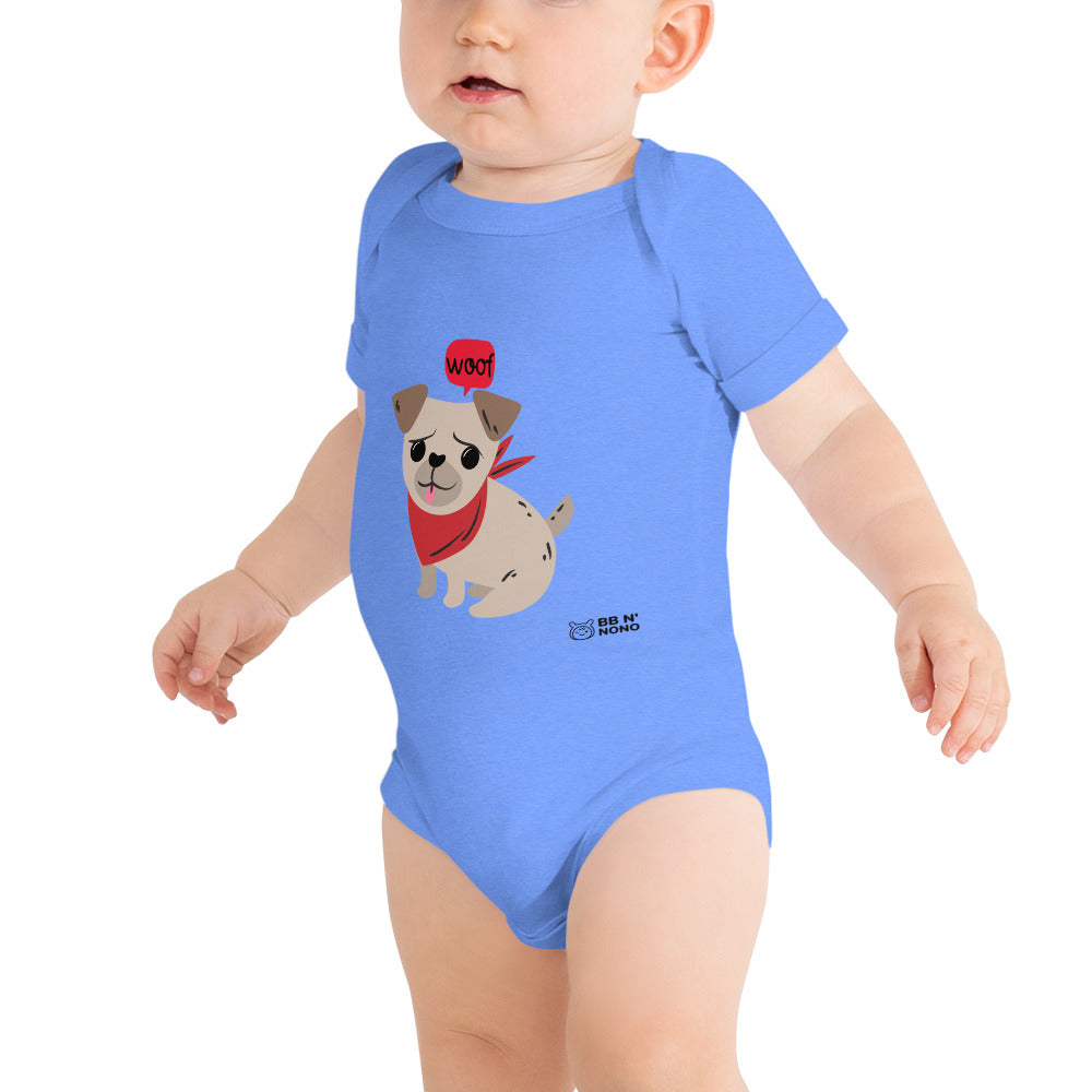 Woof v2 - Baby short sleeve one piece