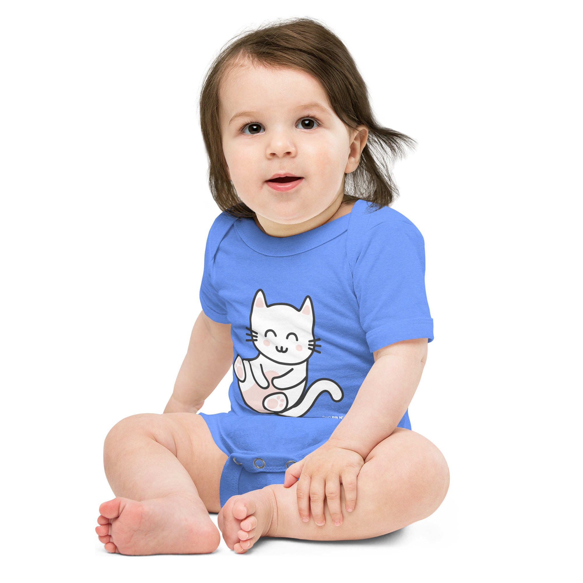 Meow V3 - Baby short sleeve one piece