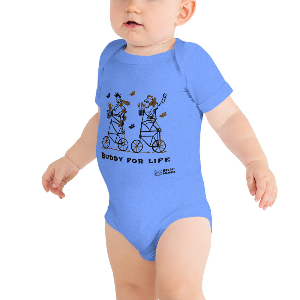 Buddy for life - Baby short sleeve one piece