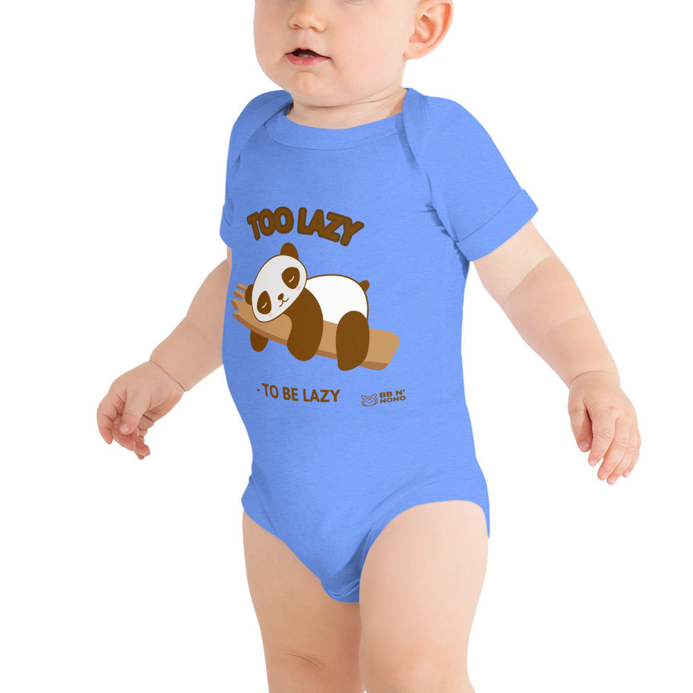 Too lazy to be lazy - Baby short sleeve one piece