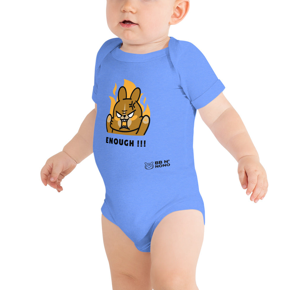 Enough!! - Baby short sleeve one piece