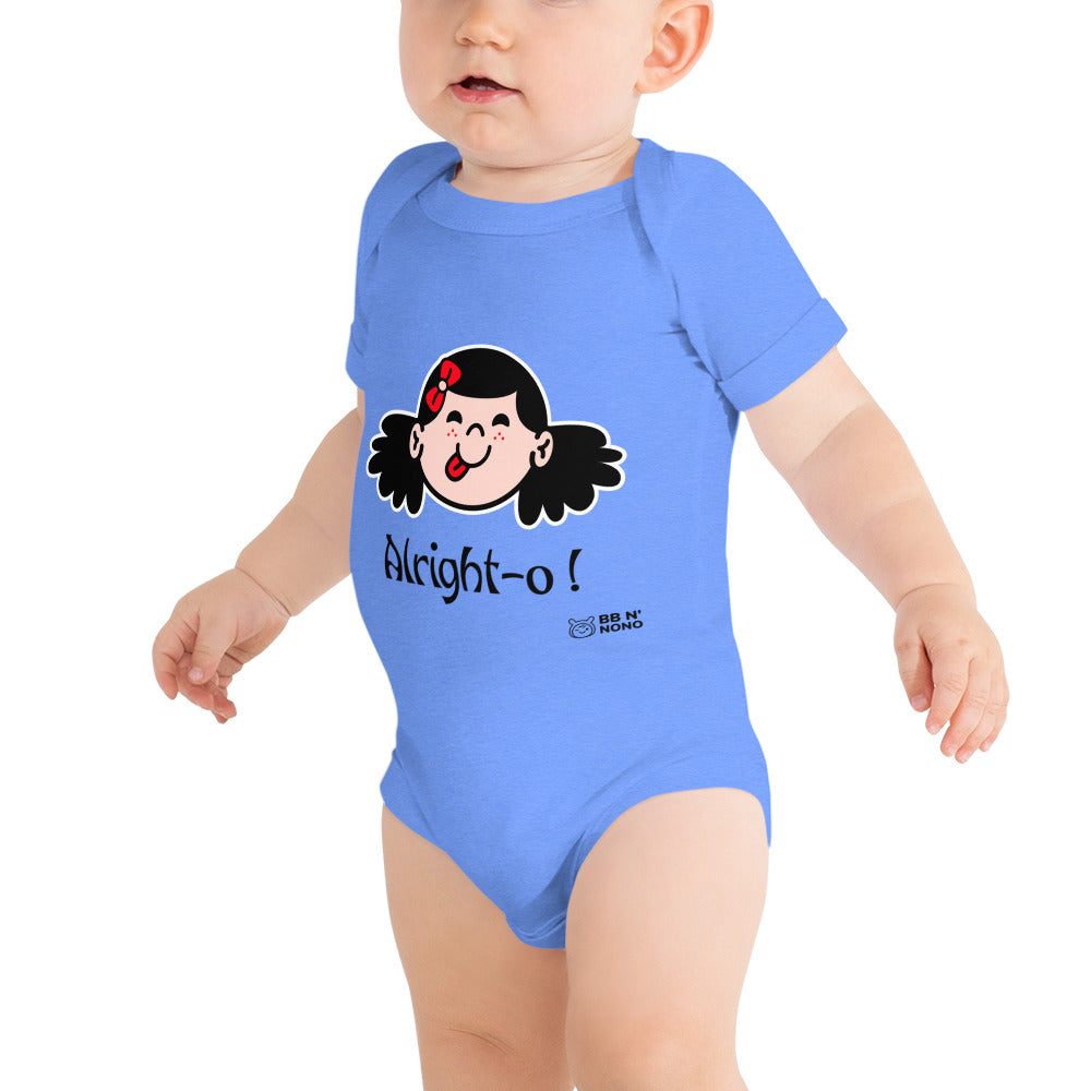 Alright-o! - Baby short sleeve one piece