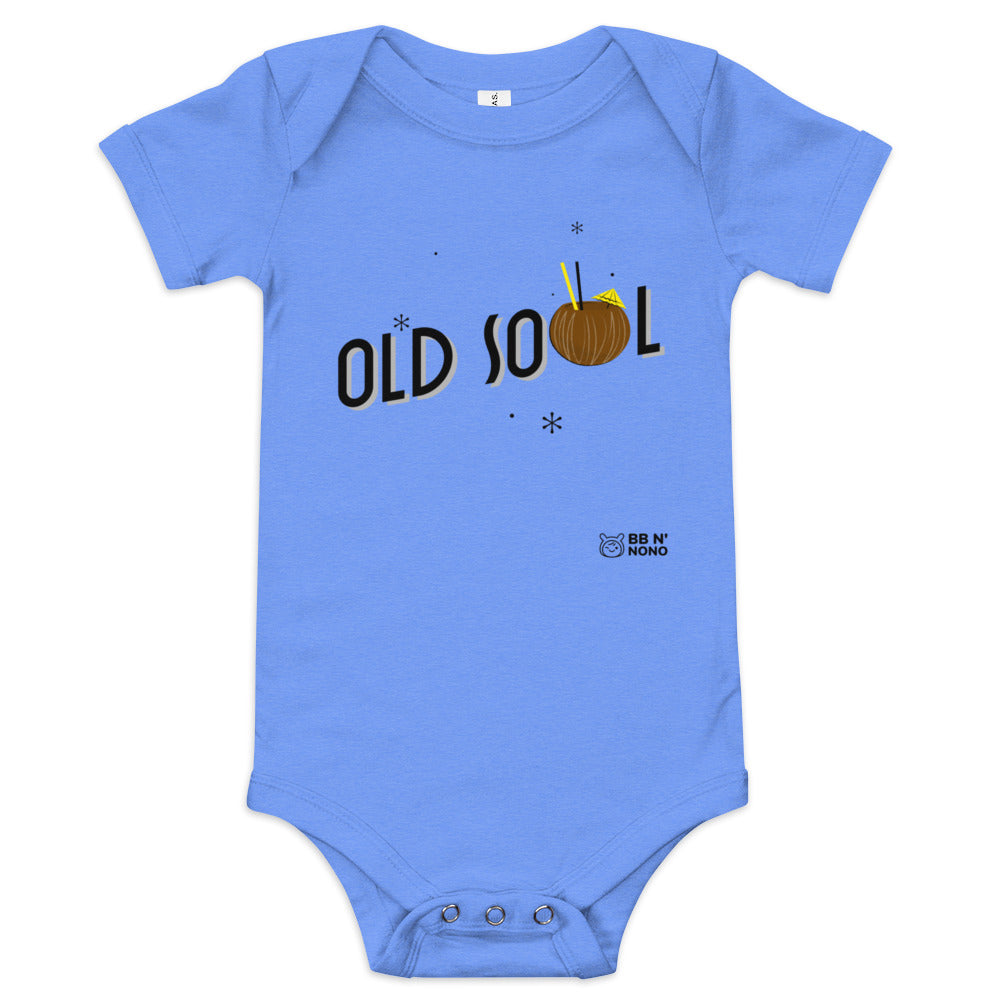 Old soul - Baby short sleeve one piece