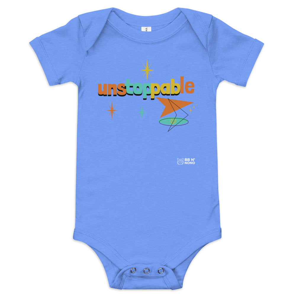 Unstoppable - Baby short sleeve one piece