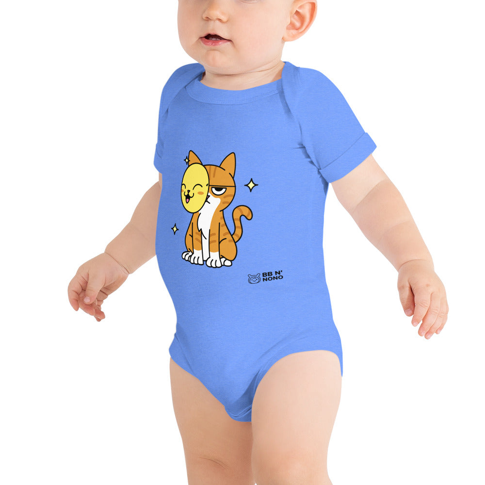 Meow at work - Baby short sleeve one piece