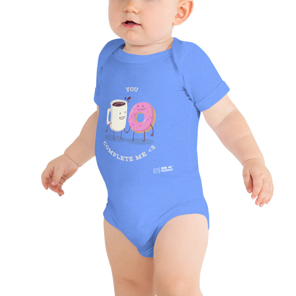 You complete me - Baby short sleeve one piece