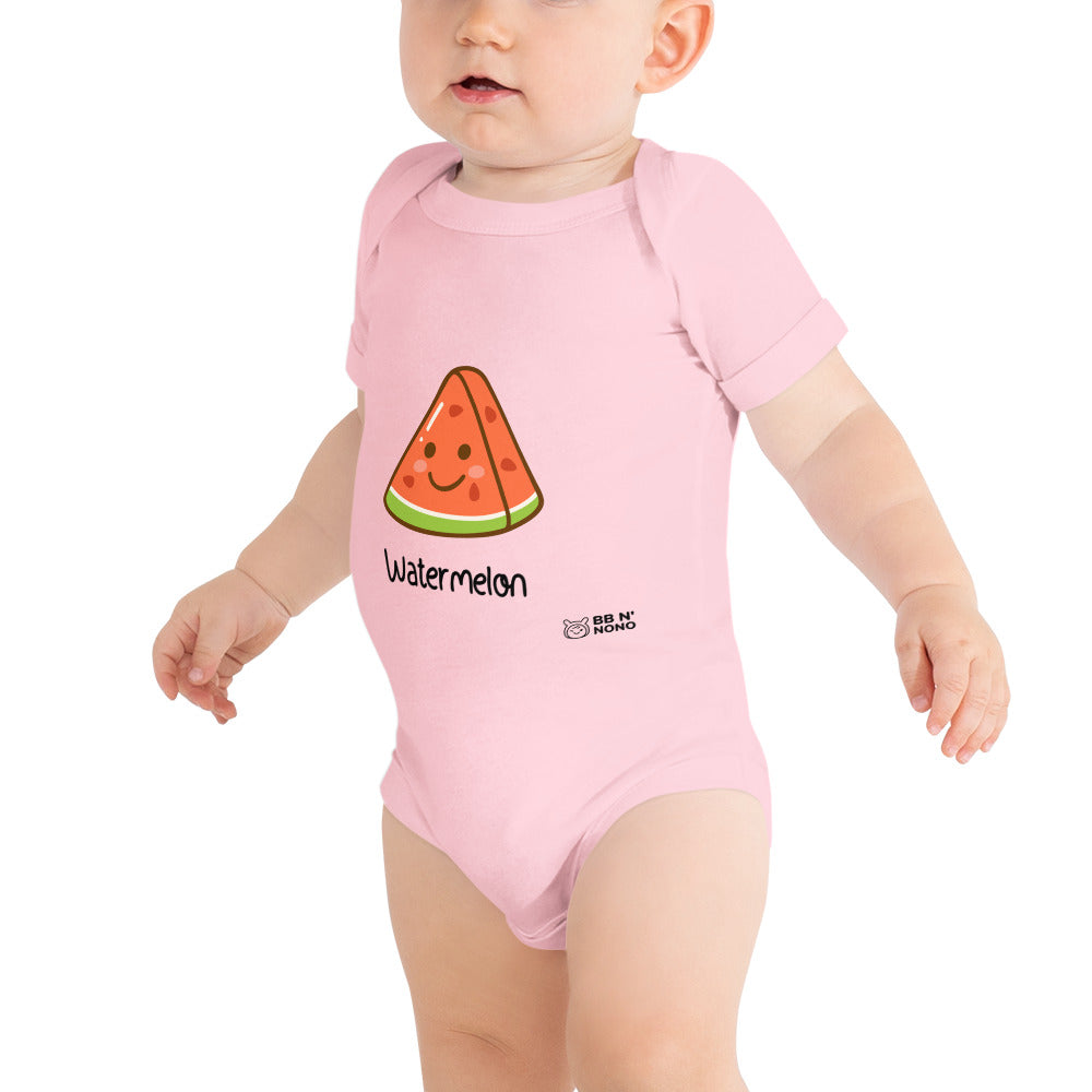 Watermelon - Baby short sleeve one piece