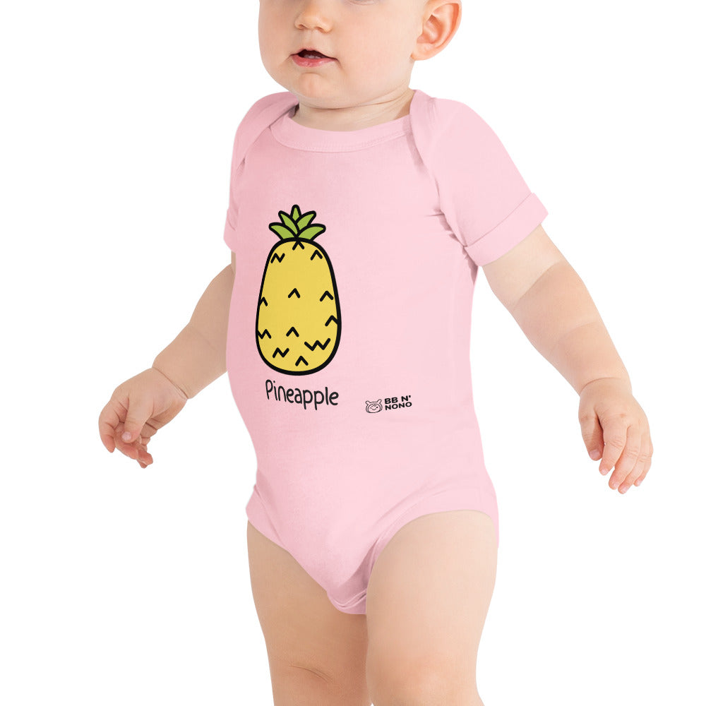 Pineapple - Baby short sleeve one piece