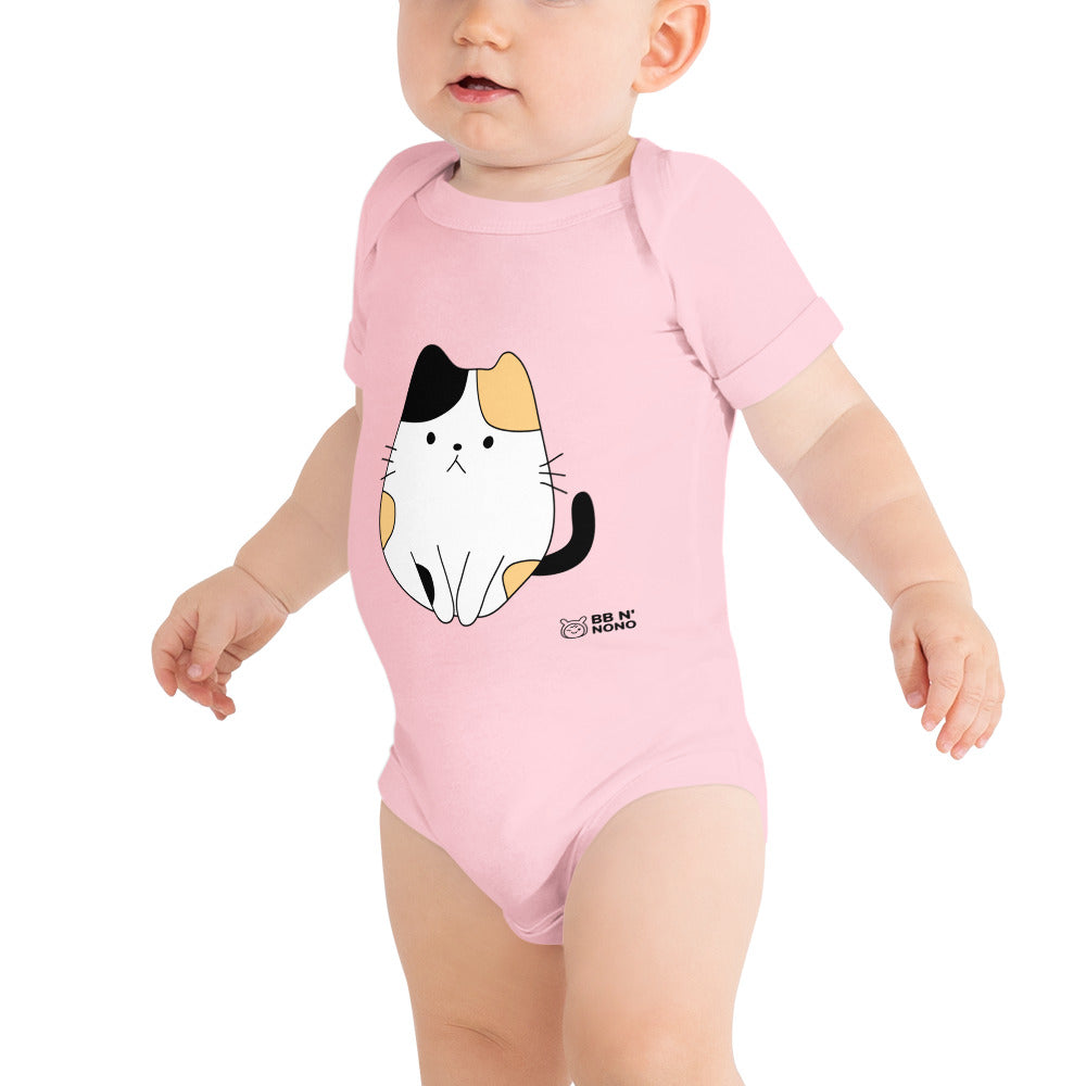 Meow V4 - Baby short sleeve one piece