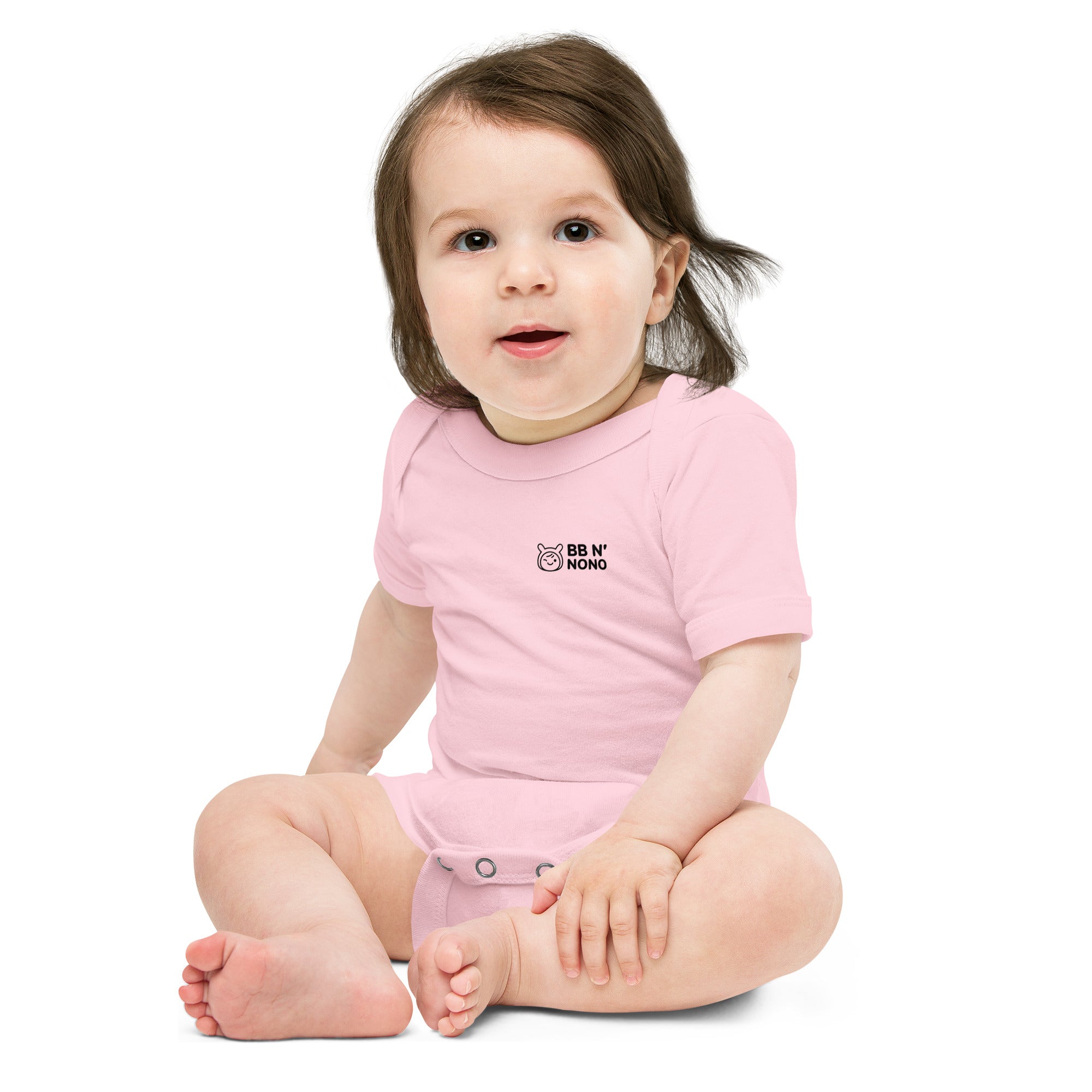 Buddy for life - Baby short sleeve one piece (back print)