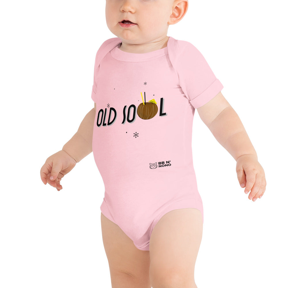 Old soul - Baby short sleeve one piece