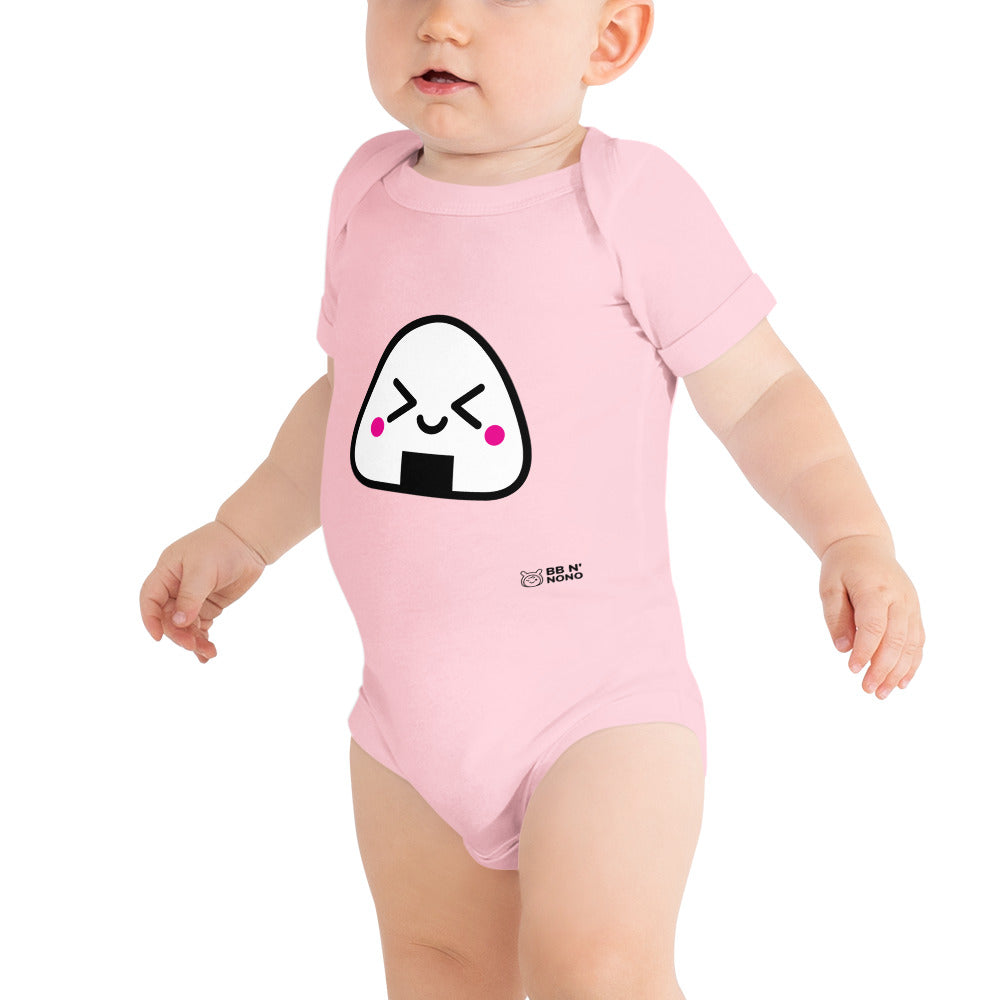 Kawaii Onigiri - Baby short sleeve one piece