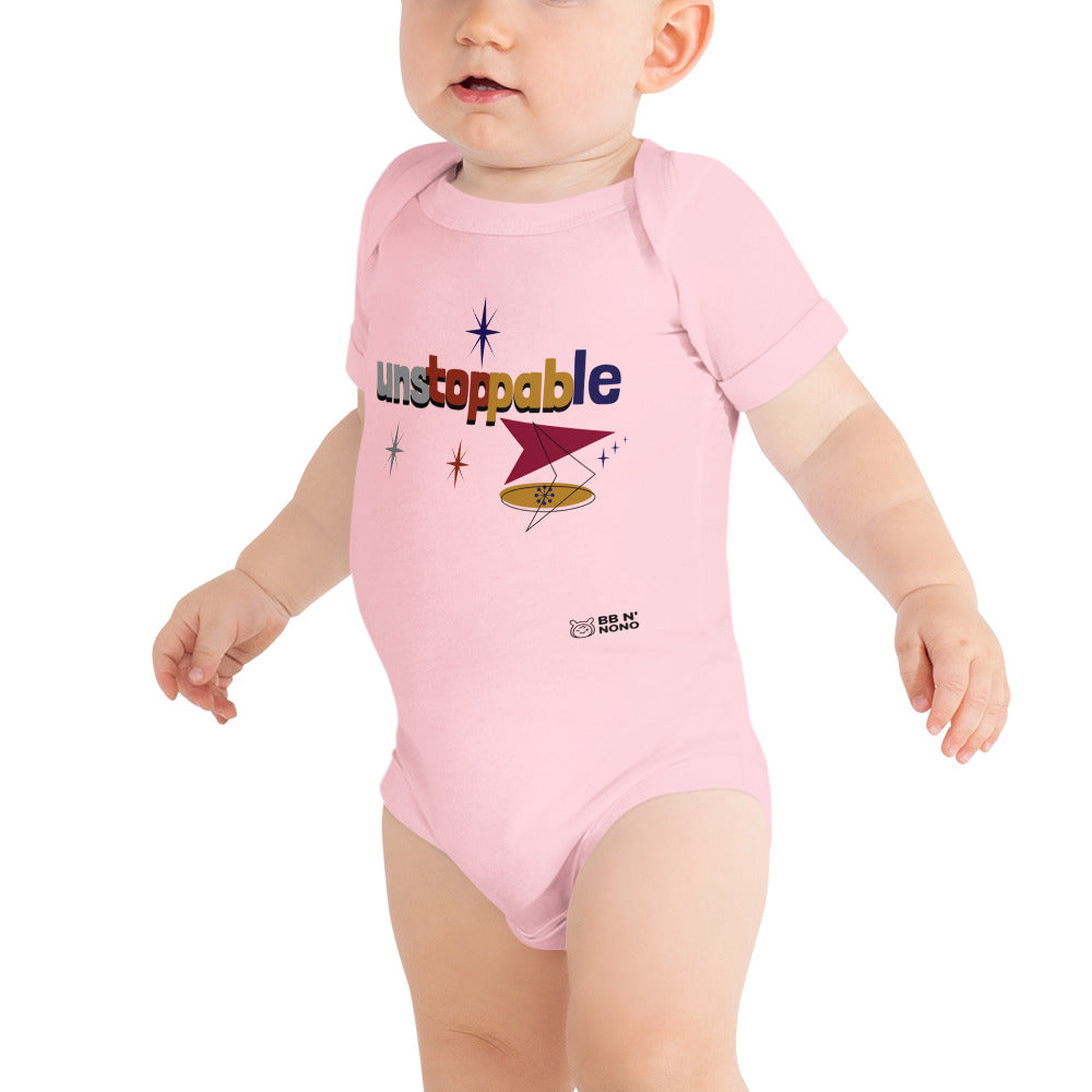 Unstoppable - Baby short sleeve one piece