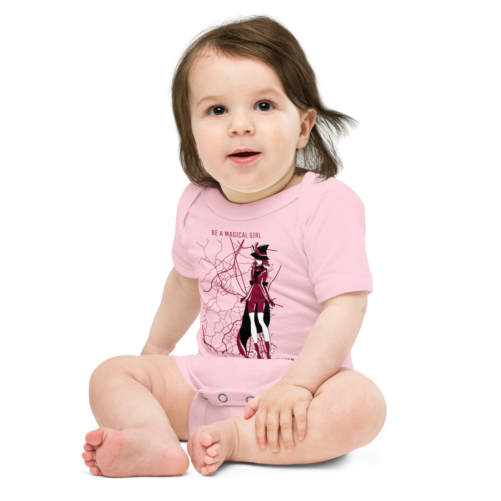 Magical girl V1 - Baby short sleeve one piece