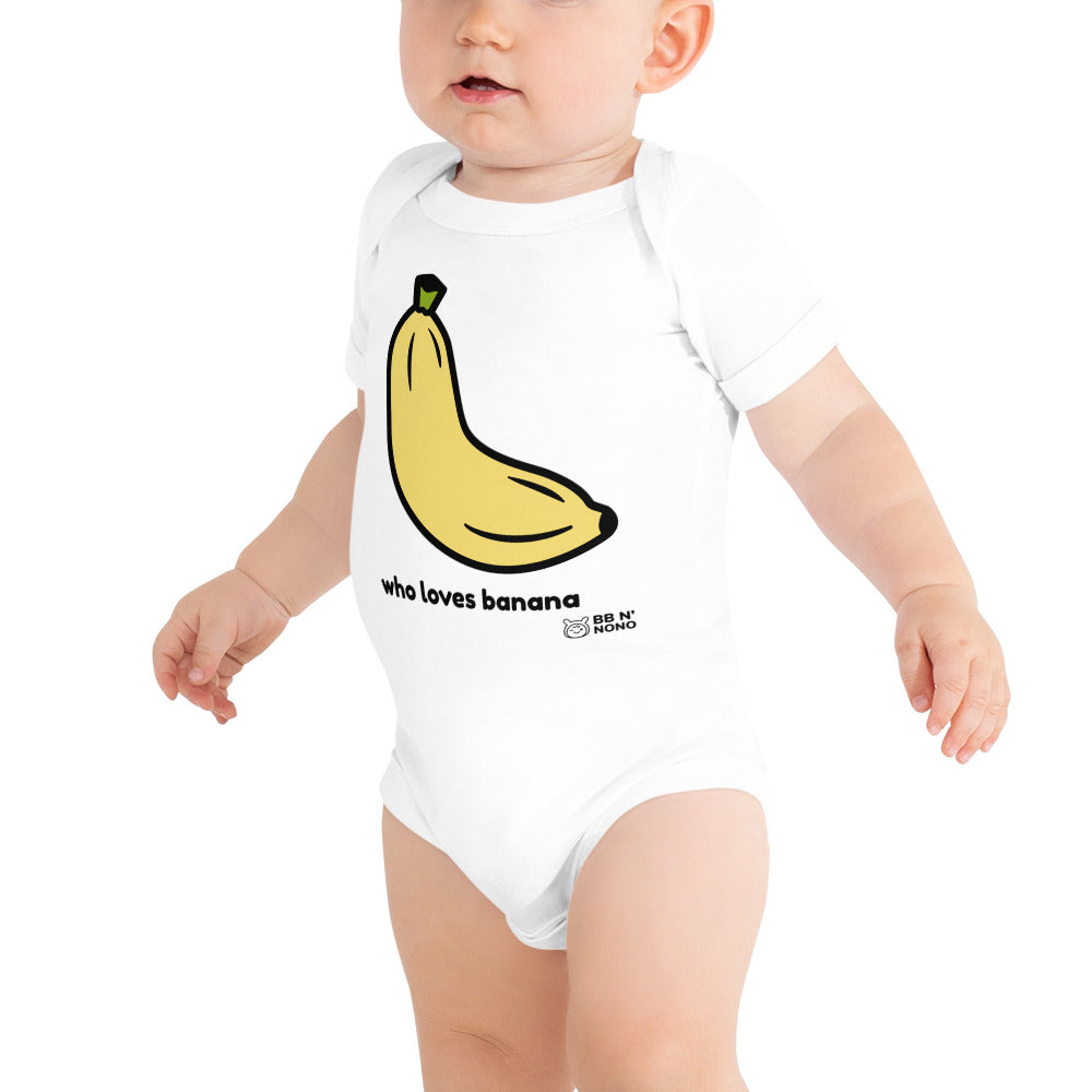 Banana - Baby short sleeve one piece