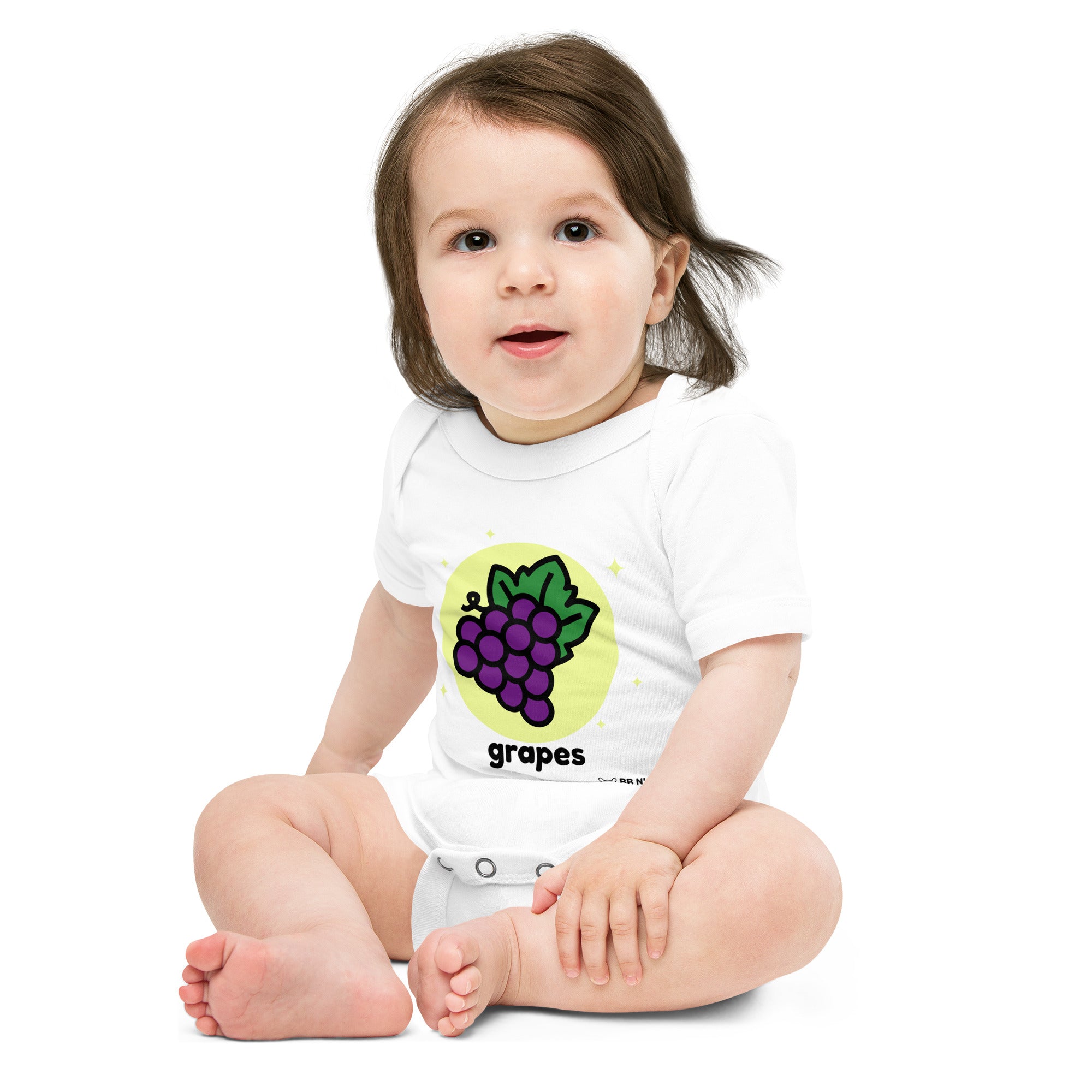 Grapes - Baby short sleeve one piece