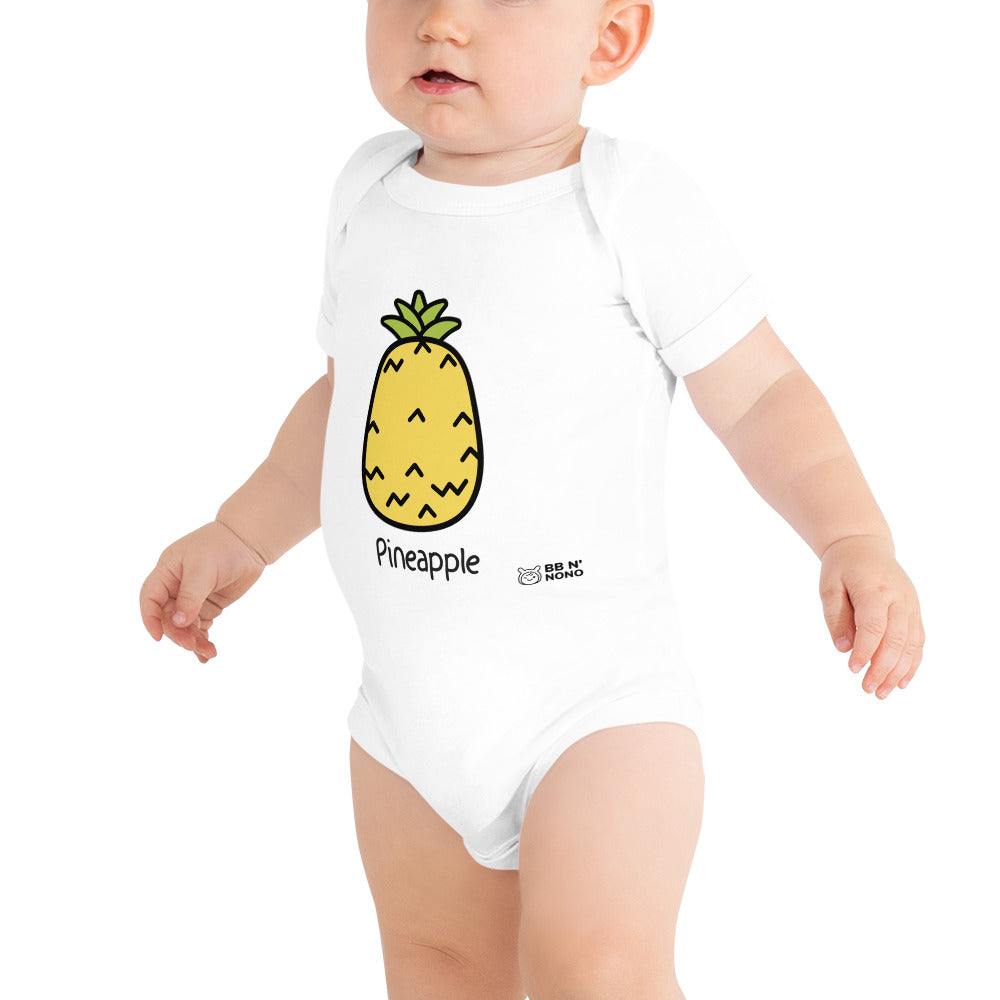 Pineapple - Baby short sleeve one piece