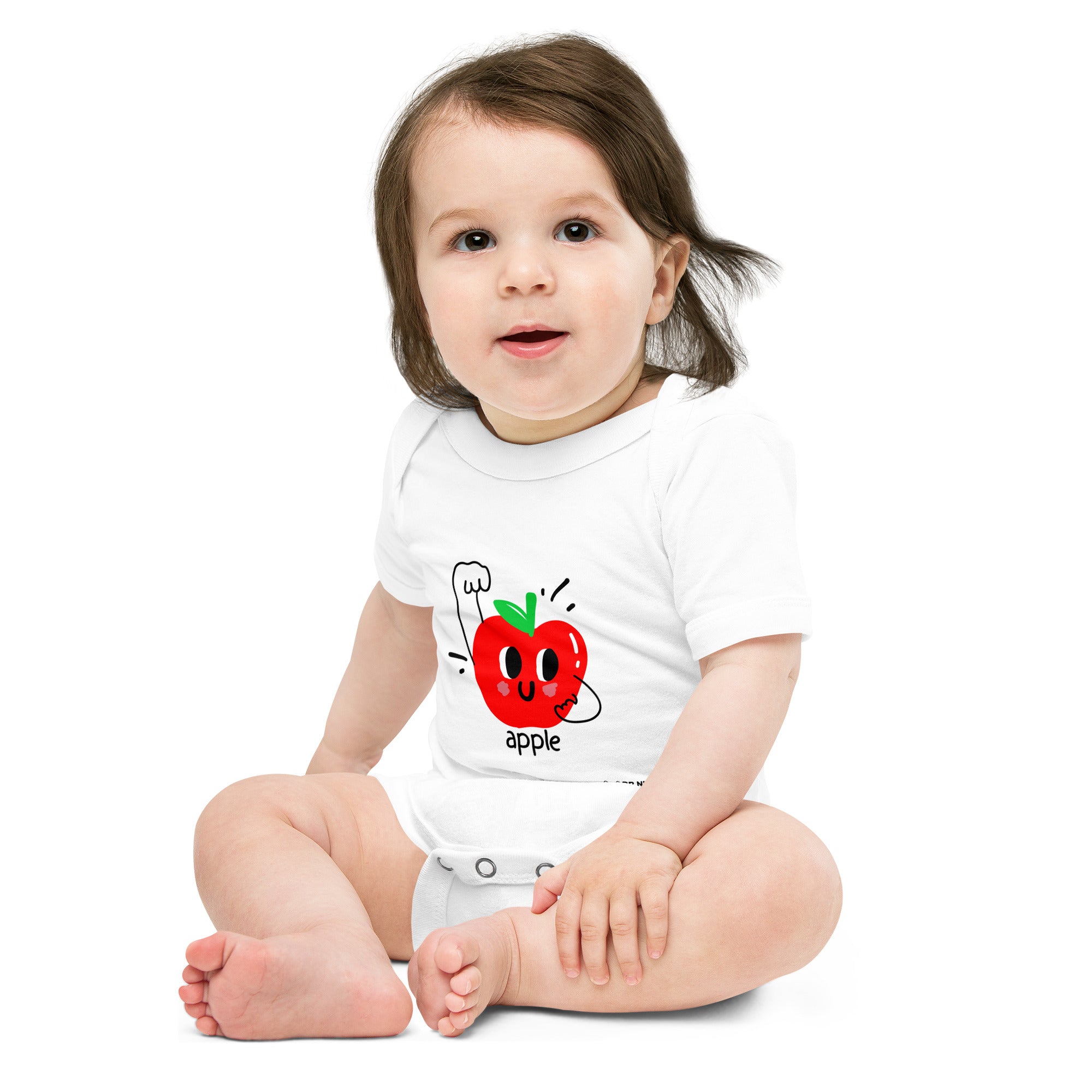 Apple - Baby short sleeve one piece