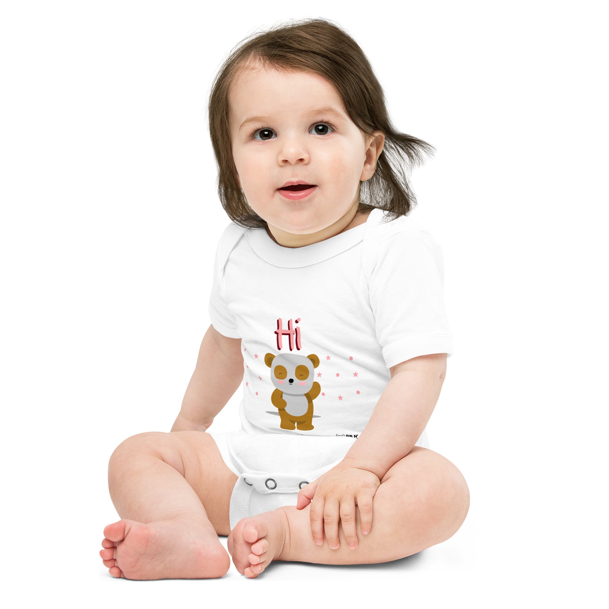 Sweet bear - Baby short sleeve one piece