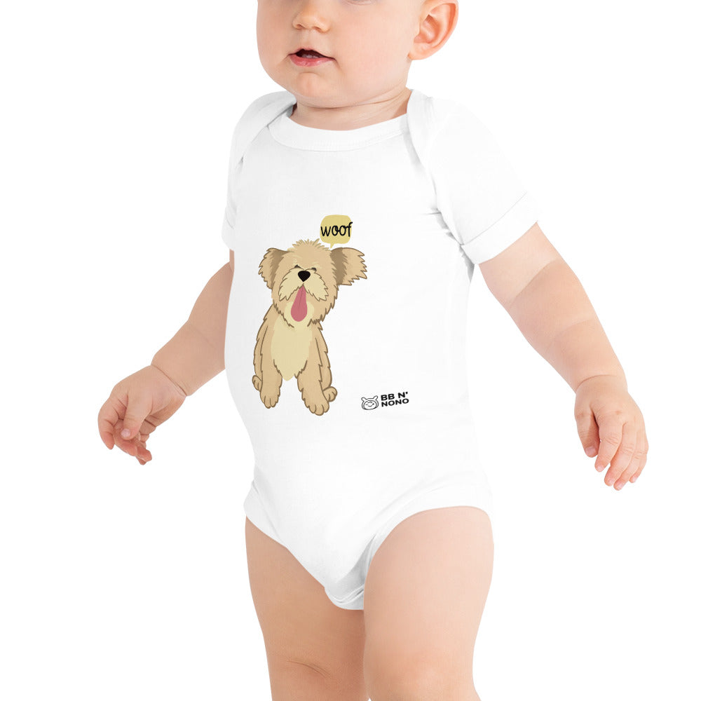 Woof v1 - Baby short sleeve one piece