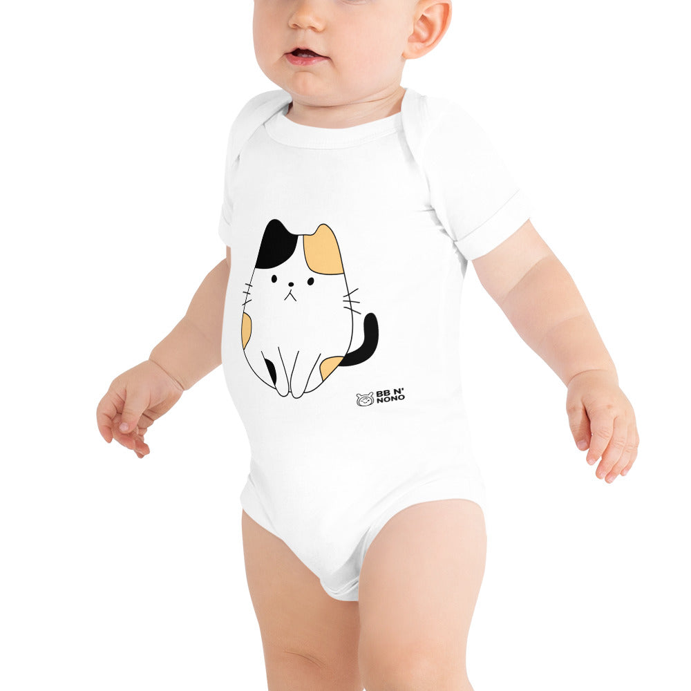 Meow V4 - Baby short sleeve one piece