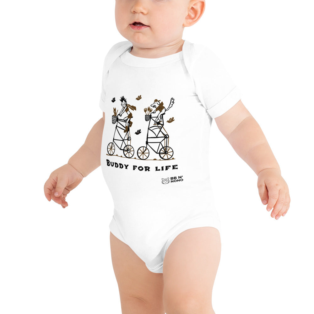 Buddy for life - Baby short sleeve one piece