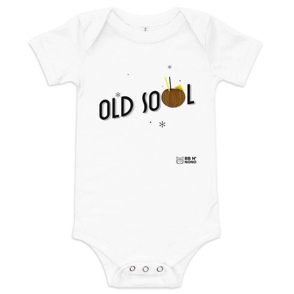 Old soul - Baby short sleeve one piece