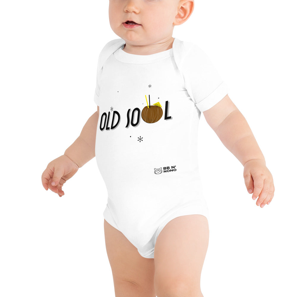 Old soul - Baby short sleeve one piece