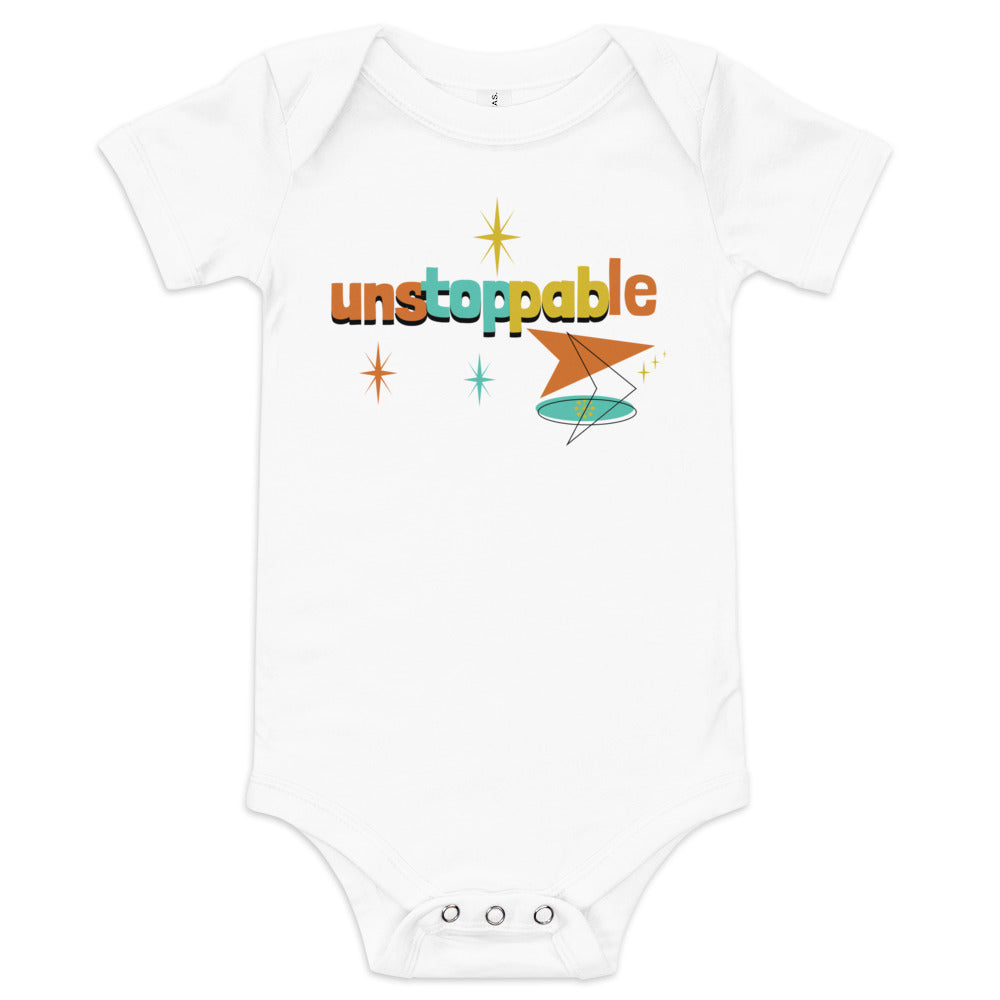 Unstoppable - Baby short sleeve one piece