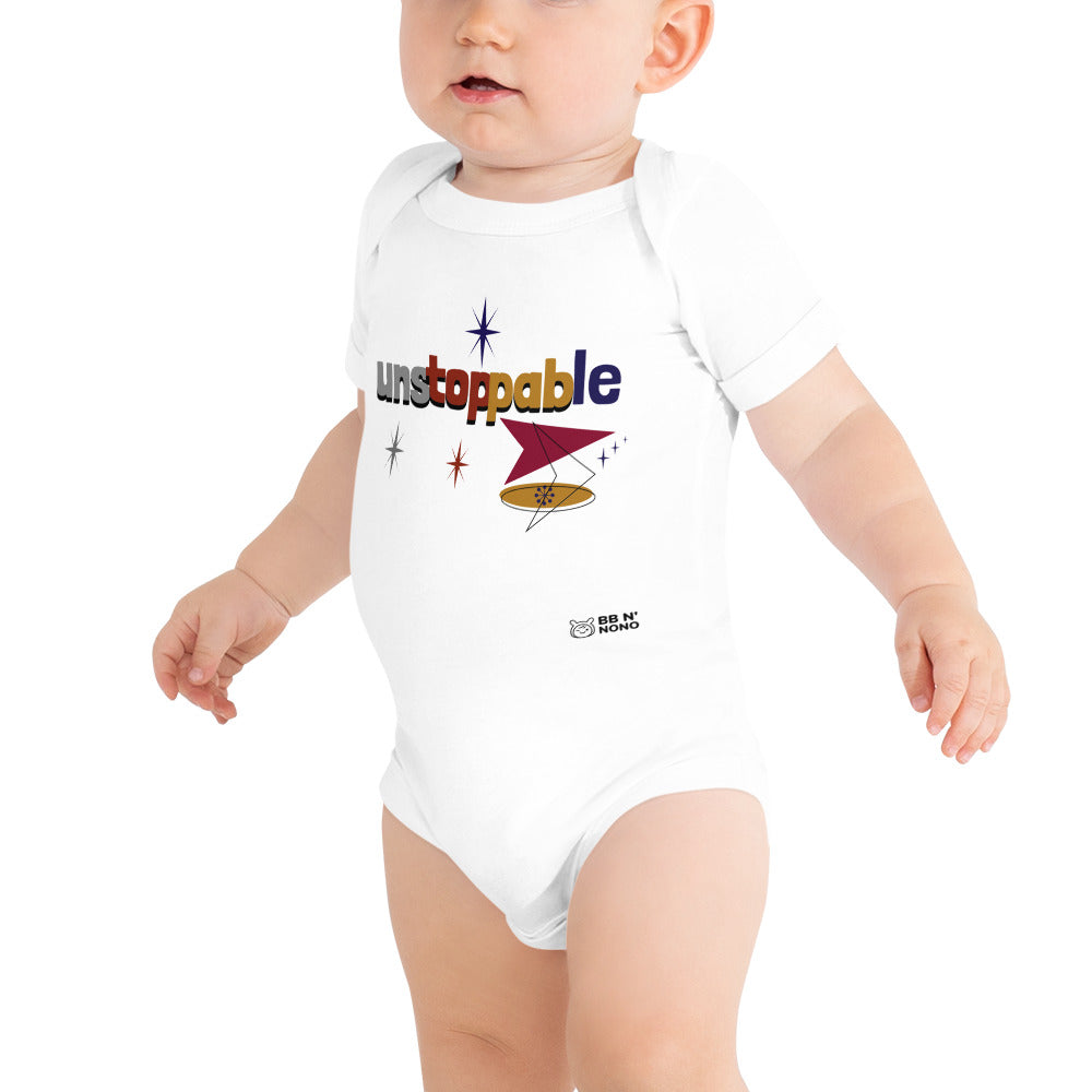 Unstoppable - Baby short sleeve one piece