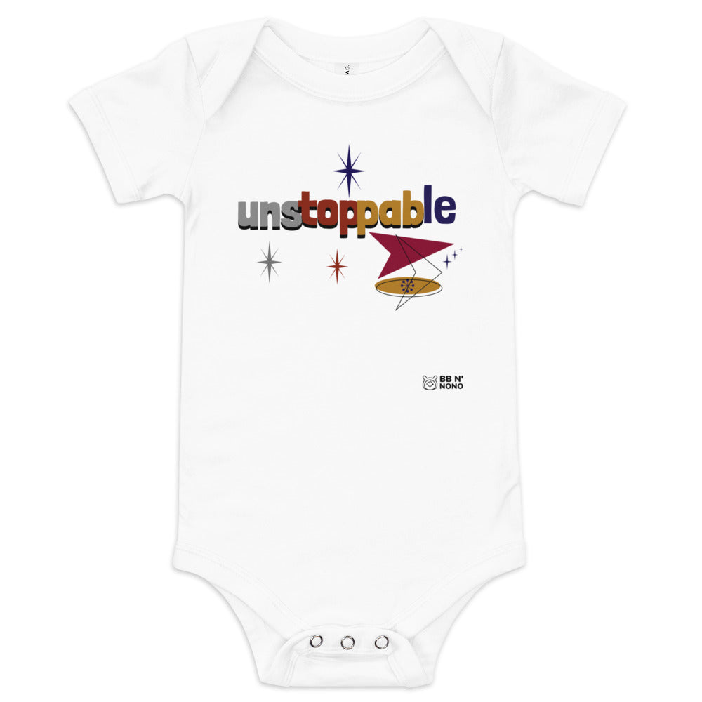 Unstoppable - Baby short sleeve one piece