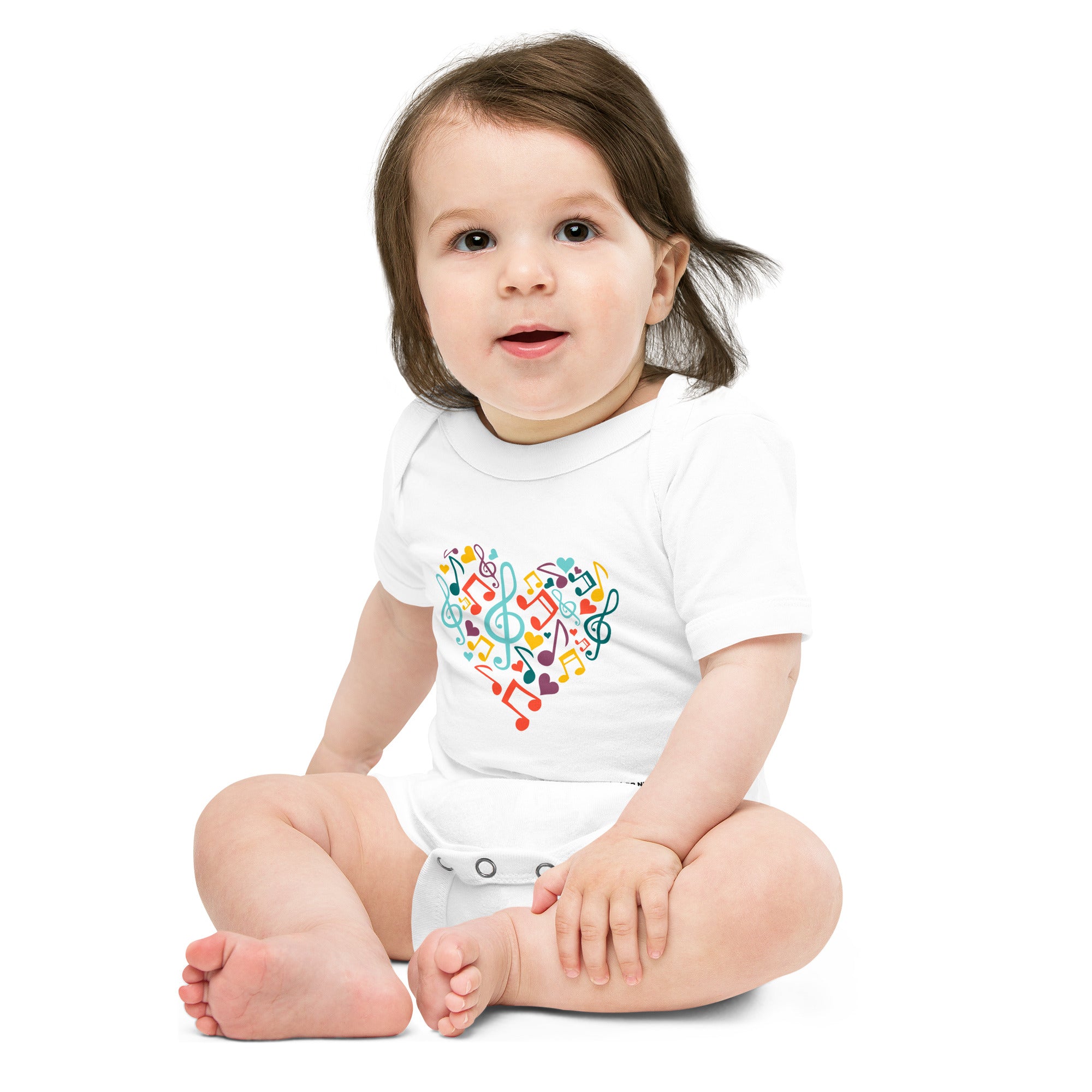 Symphonic Love Notes - Baby short sleeve one piece