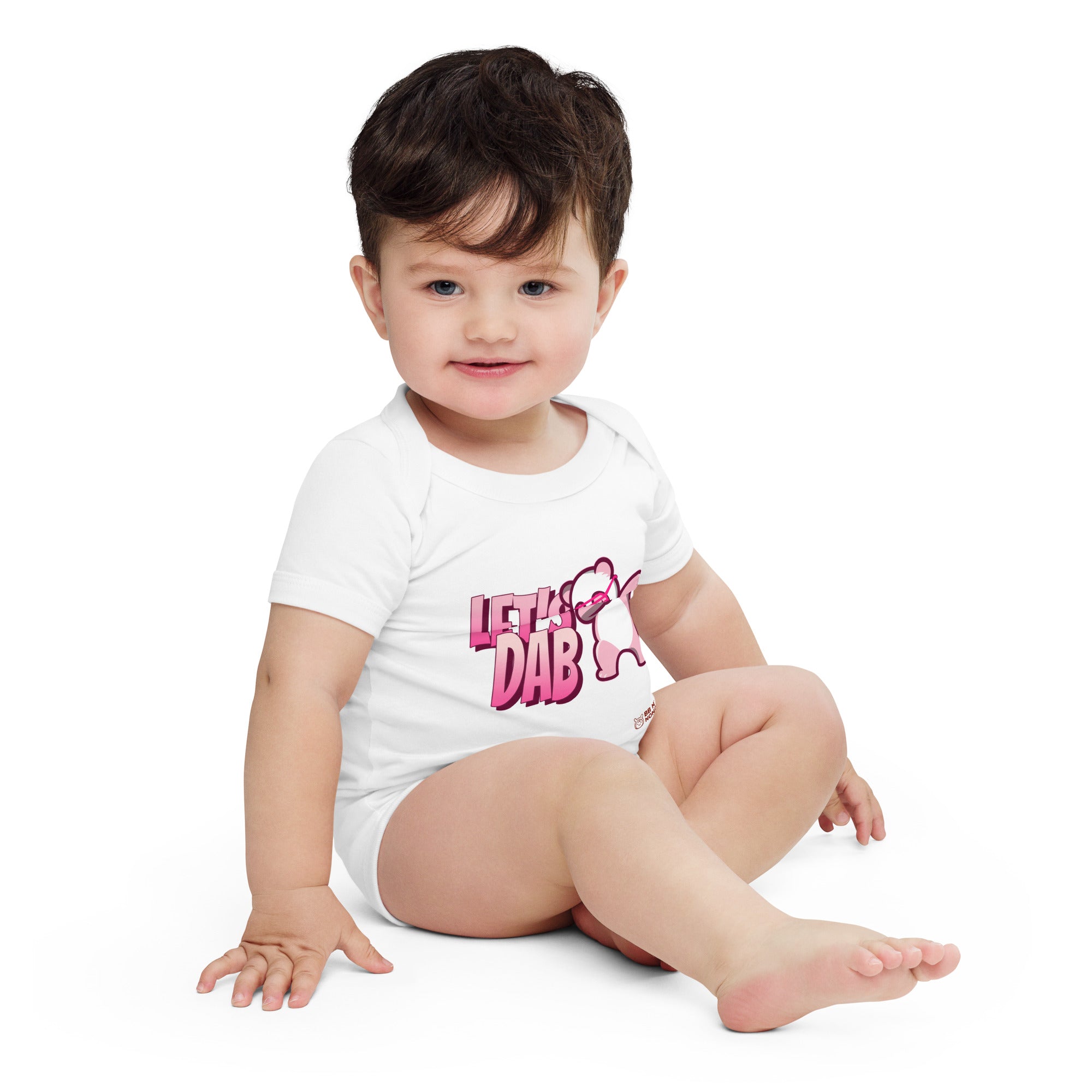 Let's dab - Baby short sleeve one piece