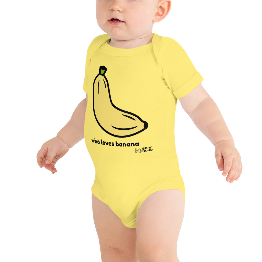 Banana - Baby short sleeve one piece