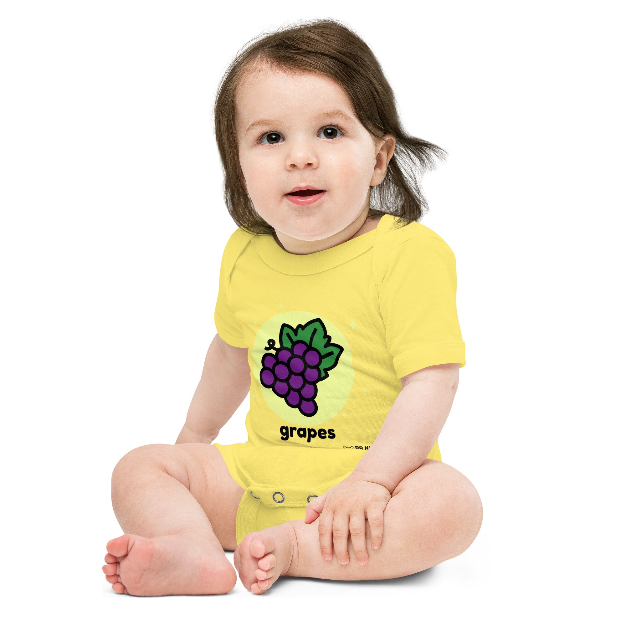 Grapes - Baby short sleeve one piece