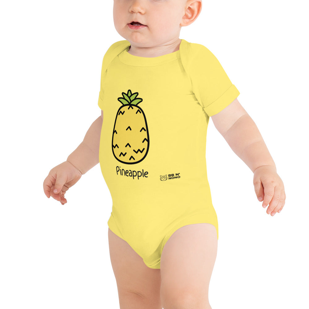 Pineapple - Baby short sleeve one piece