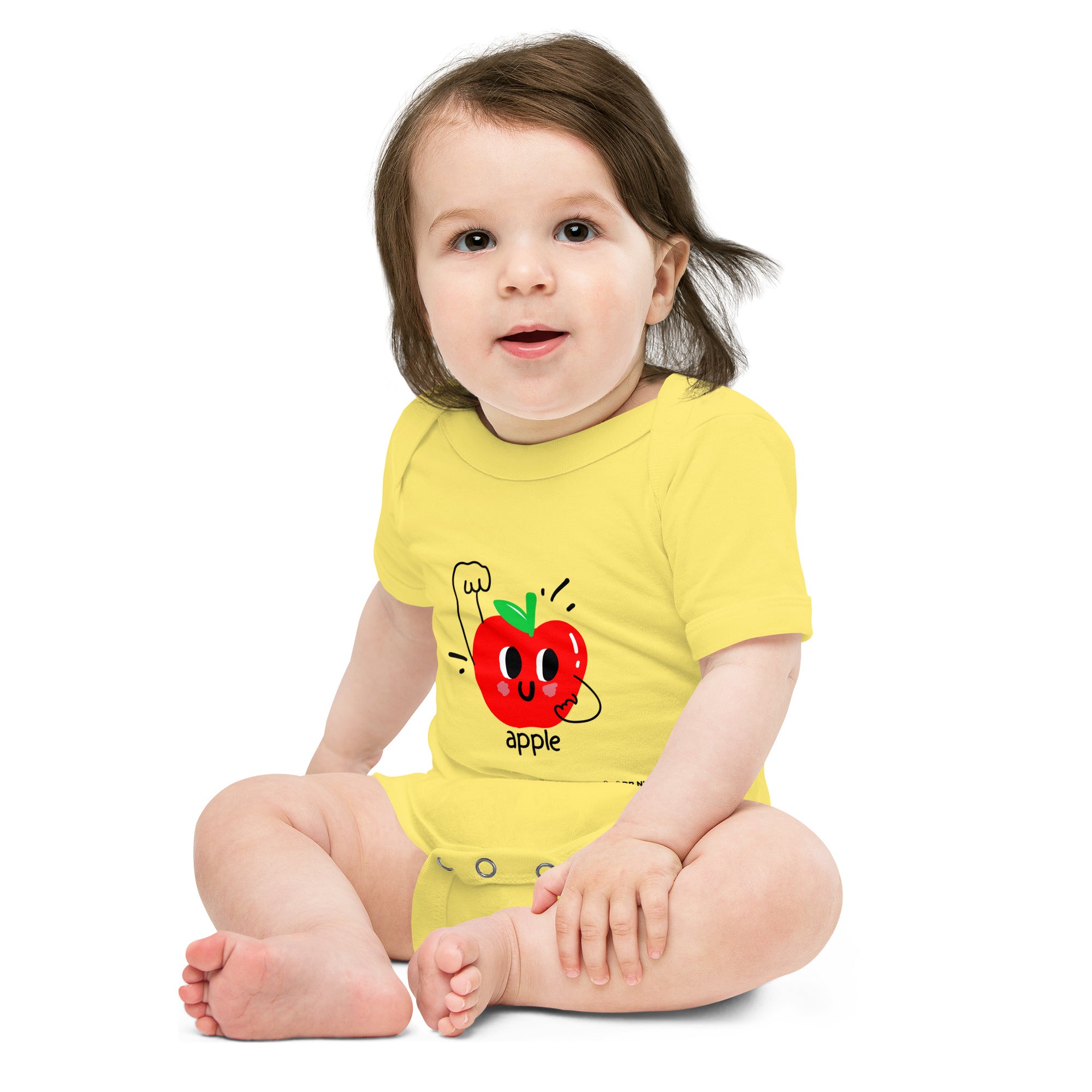 Apple - Baby short sleeve one piece