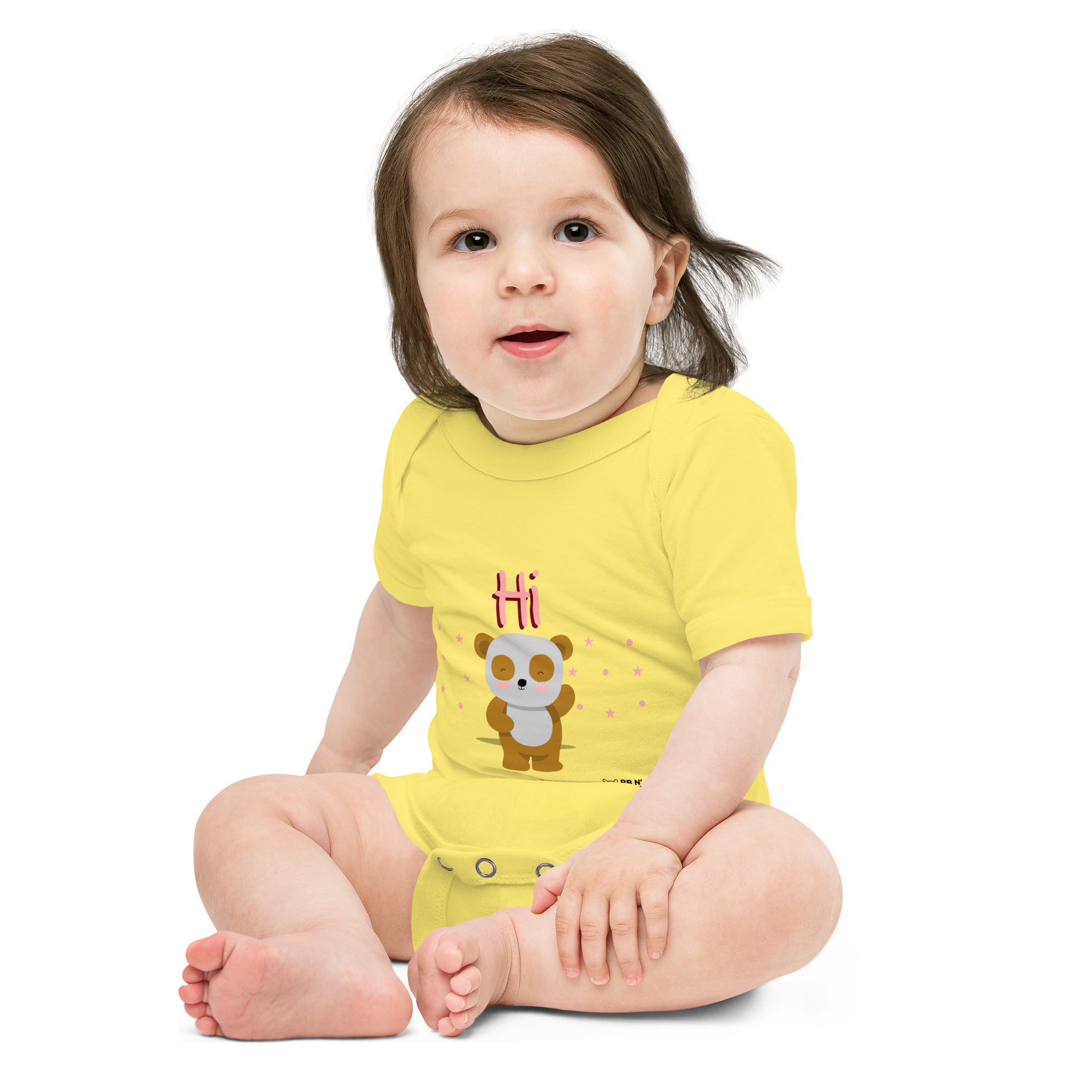 Sweet bear - Baby short sleeve one piece