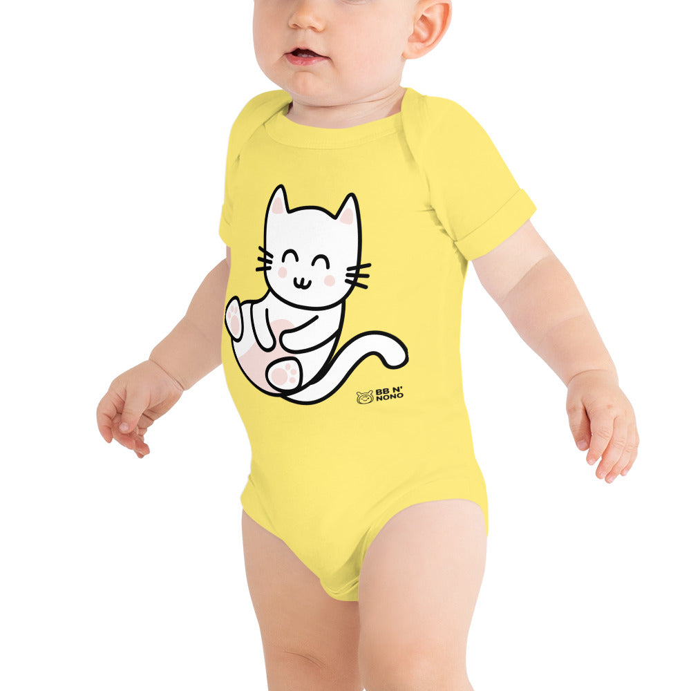 Meow V3 - Baby short sleeve one piece