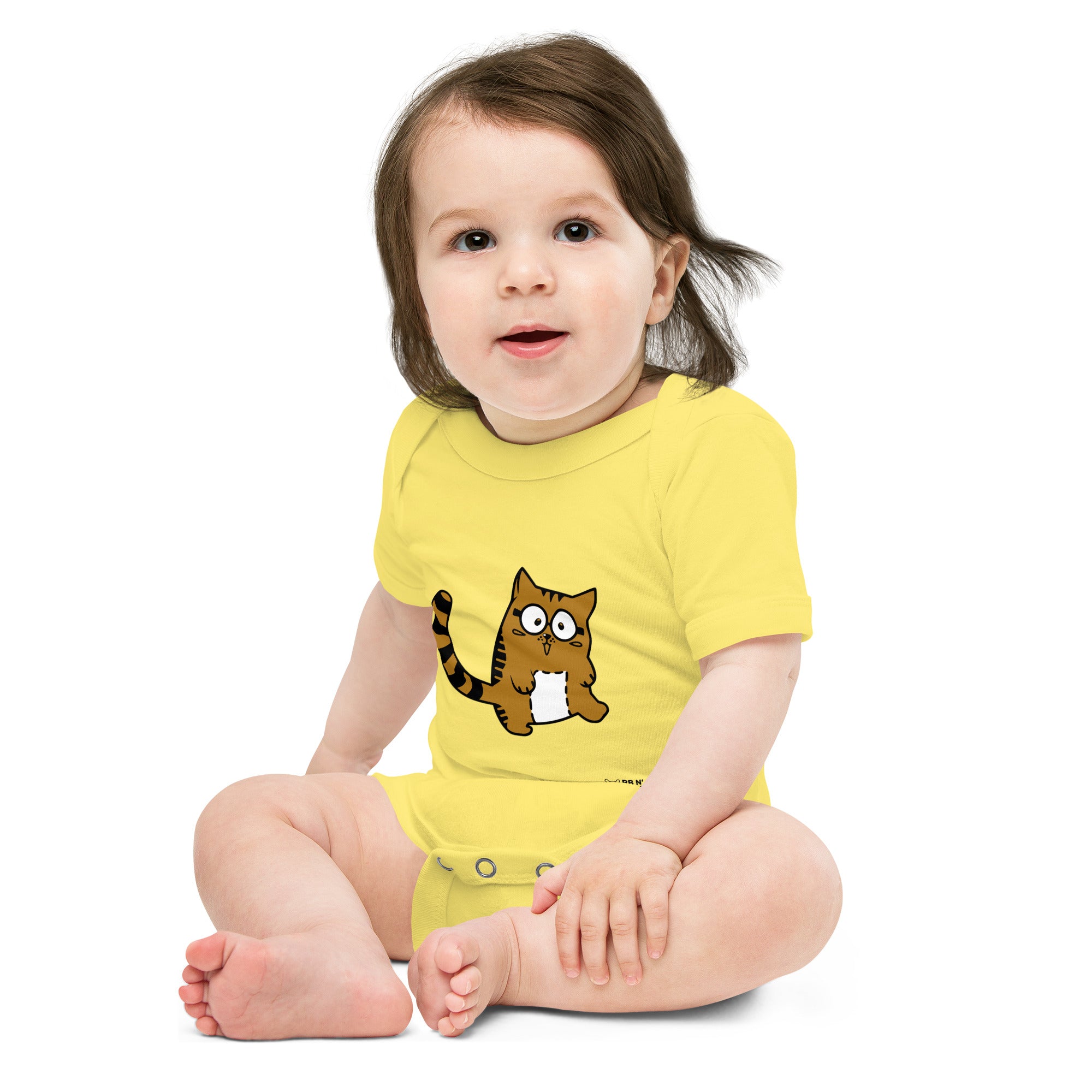 Meow V5 - Baby short sleeve one piece