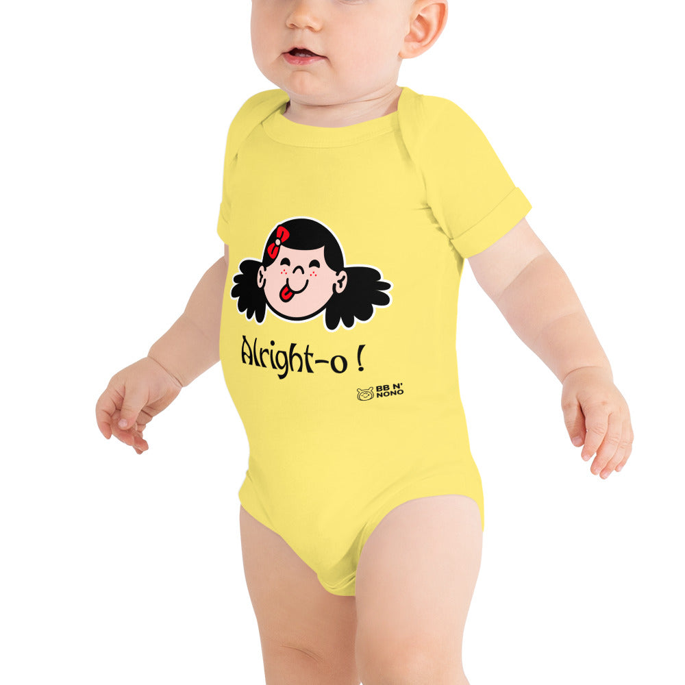 Alright-o! - Baby short sleeve one piece