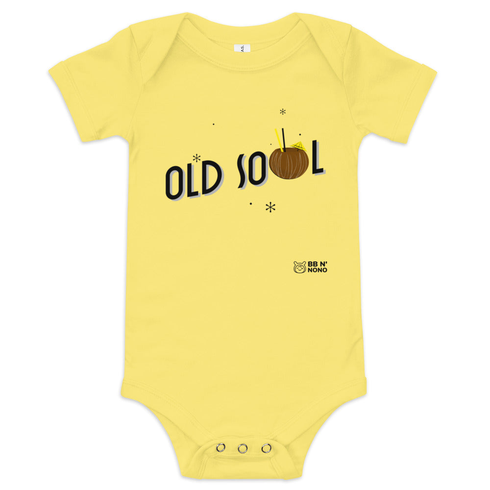 Old soul - Baby short sleeve one piece