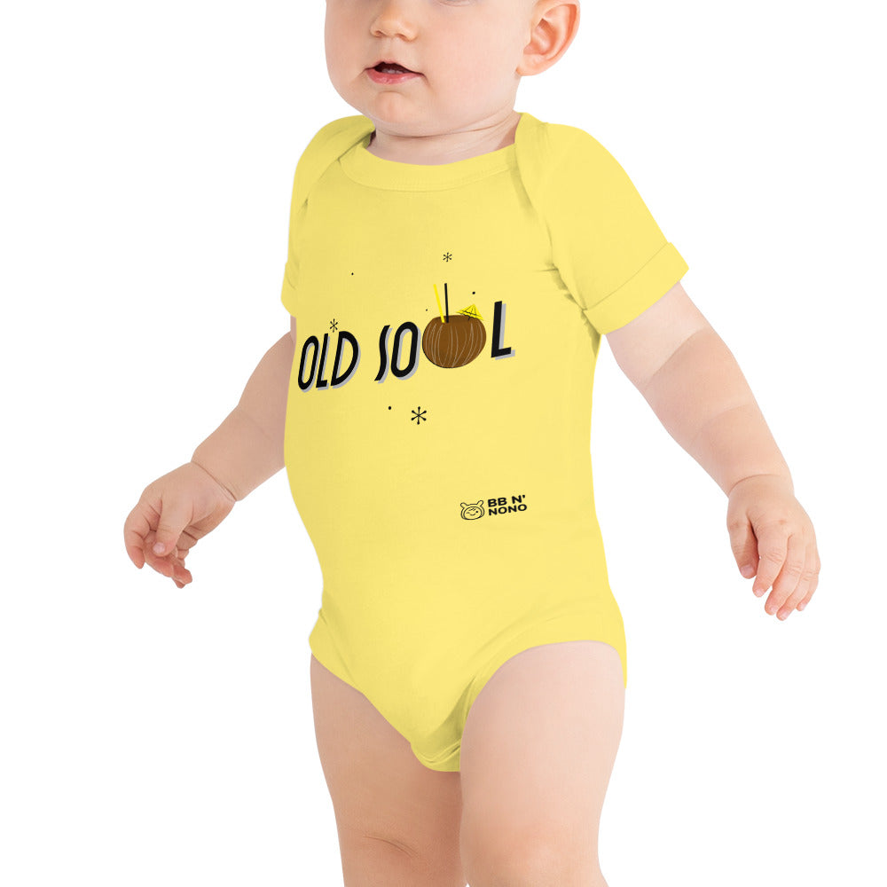 Old soul - Baby short sleeve one piece