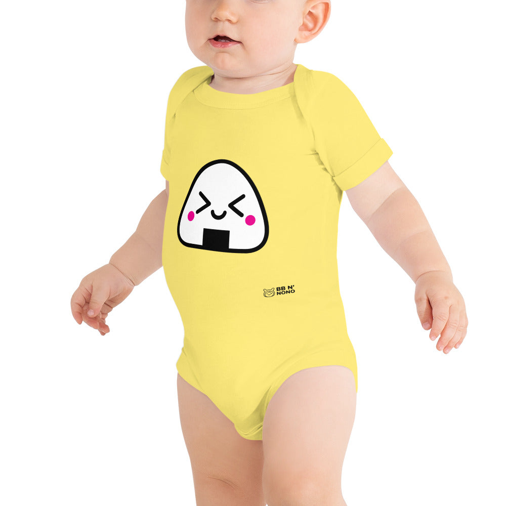 Kawaii Onigiri - Baby short sleeve one piece