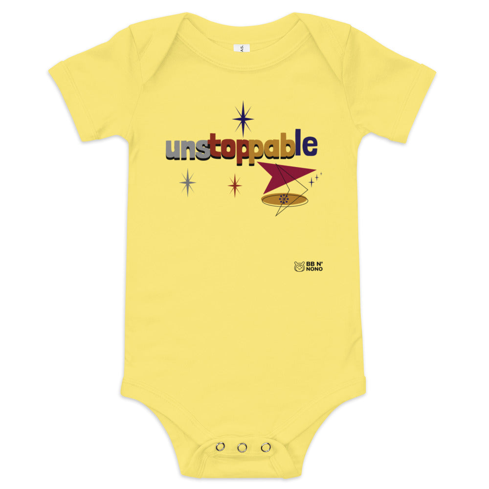 Unstoppable - Baby short sleeve one piece