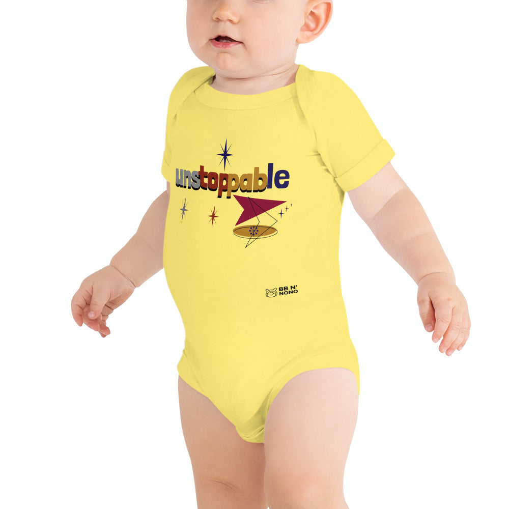 Unstoppable - Baby short sleeve one piece