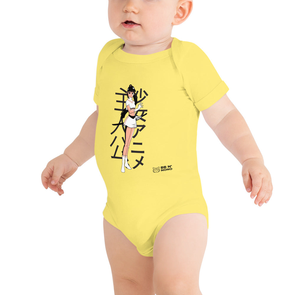 Magical girl V2 - Baby short sleeve one piece