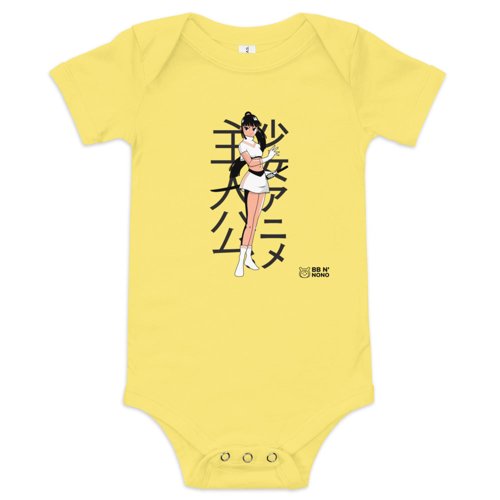 Magical girl V2 - Baby short sleeve one piece