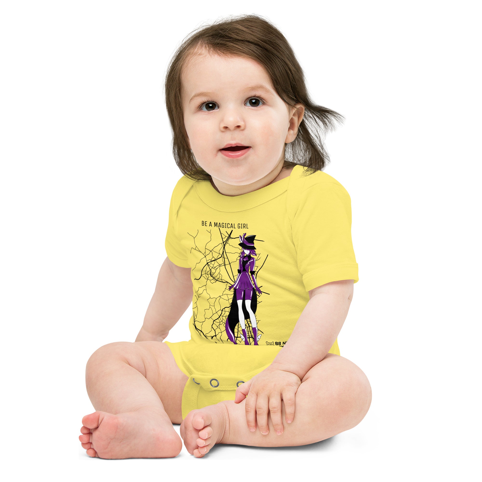 Magical girl V1 - Baby short sleeve one piece